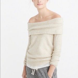 Abercrombie Off-The-Shoulder Sweater